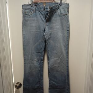 7 For All Mankind Light Blue Women Jeans